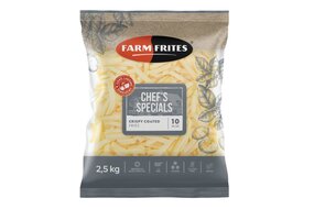 Hranolky chrumkavé BEZ ŠUPKY 10x10mm 2,5 kg FarmFrites Hranolky chrumkavé BEZ ŠUPKY 10x10mm 2,5 kg FarmFrites