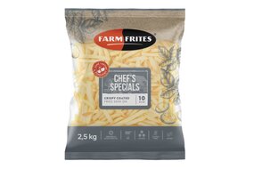 Hranolky chrumkavé so šupou 10x10mm 2,5 kg FarmFrites