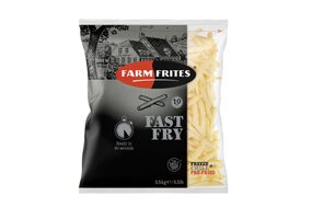 Hranolky 10x10mm 90 sekundové 2,5 kg FarmFrites Hranolky 10x10mm 90 sekundové 2,5 kg FarmFrites