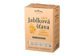 Jablková šťava "GOLDEN" 100% 3 l Kukkonia Jablková šťava "GOLDEN" 100% 3 l Kukkonia