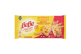 BeBe Dobré ráno na mäkko brusnice s ovocím 50 g
