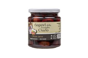 Olivy čierne s kôstkou 280 g Mediterranea Belfiore