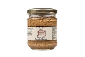 Hubová salsa s bielou hľuzovkou (Salsa con Tartufo Bianco) 170 g