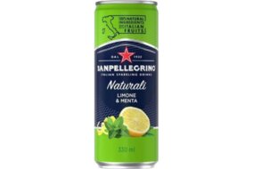 SANPELLEGRINO Mäta-Citrón plechovka 330 ml