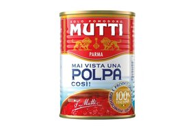 Drvené paradajky (Polpa di pomodoro) 400 g MUTTI Drvené paradajky (Polpa di pomodoro) 400 g MUTTI