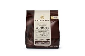 Čokoláda Callebaut horká TMAVÁ 70,5% 400 g