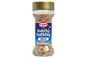 Dekorácia Zdobenie dúhové guličky 65 g Dr. Oetker Dekorácia Zdobenie dúhové guličky 65 g Dr. Oetker