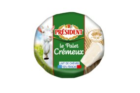 PRÉSIDENT Kozí syr KRUH s bielou plesňou 120 g PRÉSIDENT Kozí syr KRUH s bielou plesňou 120 g