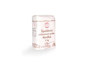 Múka špaldová celozrnná hladká 1 kg Múka špaldová celozrnná hladká 1 kg