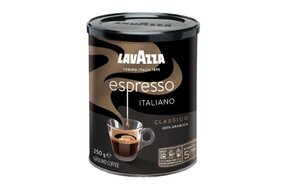 LAVAZZA - Espresso Classico 100% Arabica mletá káva 250 g Dóza LAVAZZA - Espresso Classico 100% Arabica mletá káva 250 g Dóza