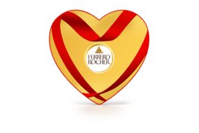 Pralinky Ferrero Rocher srdce 100 g