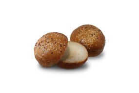 Burgr Jako Kráva - Hamburgerová žemľa so sézamom Premium 86 g (2 ks / bal.)