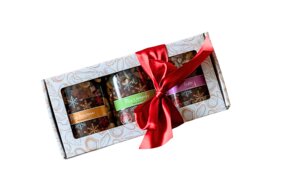 Orechy Triopack (kešu, mix Solený s wasabi, mix Tropicana) 1,5 kg