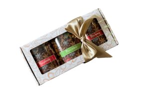 Zmes Triopack (mix rozprávka, mix Solený s wasabi, mix v mede a soli) 1,55 kg