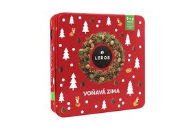 Leros plechová kazeta čajov VOŇAVÁ ZIMA