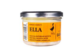 Husacia pečeňová paštéta ELLA 140 g, Gašparík