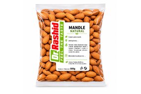 Orechy Mandle celé NATURAL 500 g Orechy Mandle celé NATURAL 500 g
