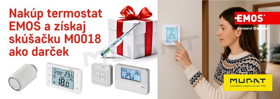 AKCIA EMOS termostaty