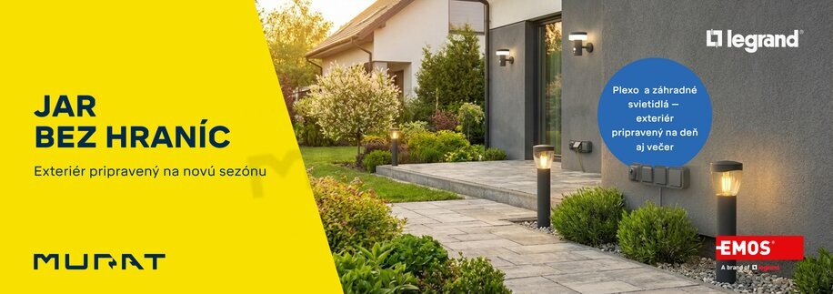 Jar bez hraníc – exteriér pripravený na novú sezónu